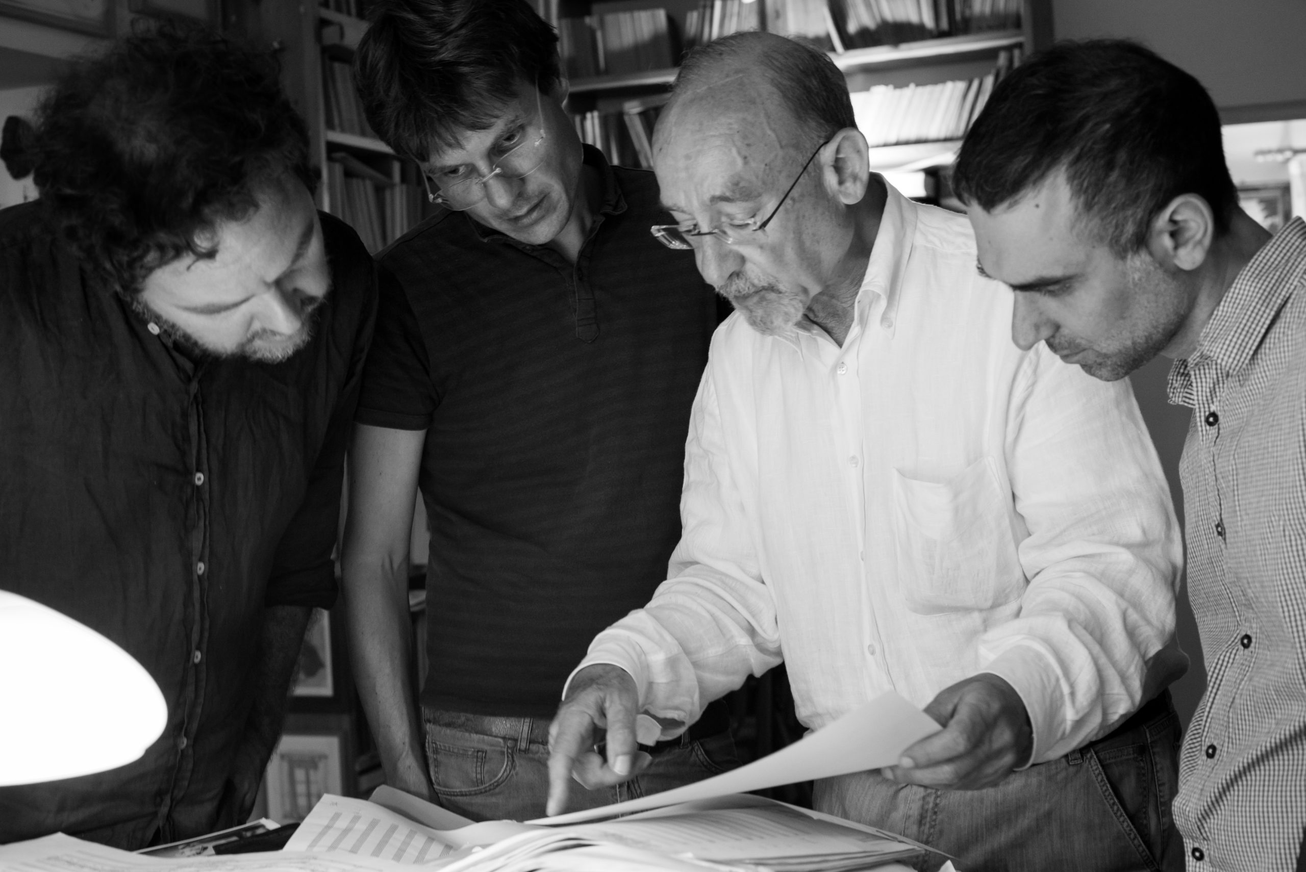 con Salvatore Sciarrino © Davide Santi